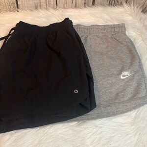 Plus size shorts Nike & Gap